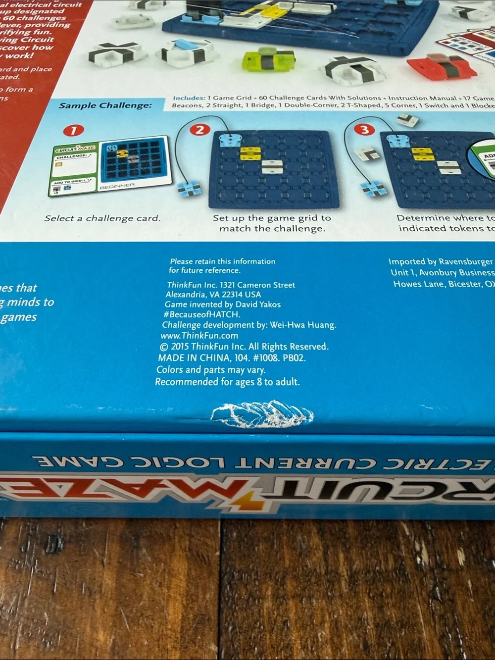 ThinkFun Circuit Maze Electric Current Logic Game STEM Puzzle Ages 8+